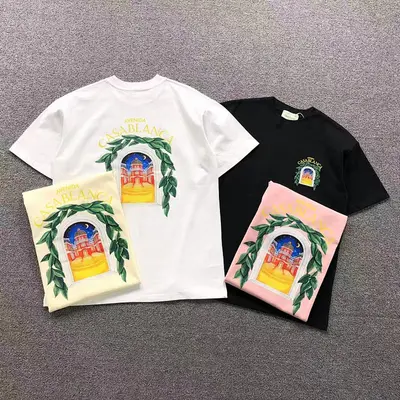 ￥98 CASABLANCA T-SHIRT 2161147125（im 170cm 60kg i wear size M in the phot）