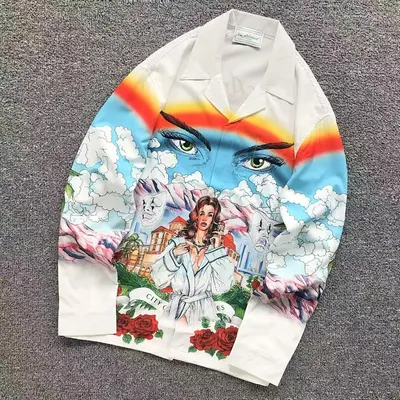 ￥118 CASABLANCA SHIRT 1106134839（im 170cm 60kg i wear size L in the phot）