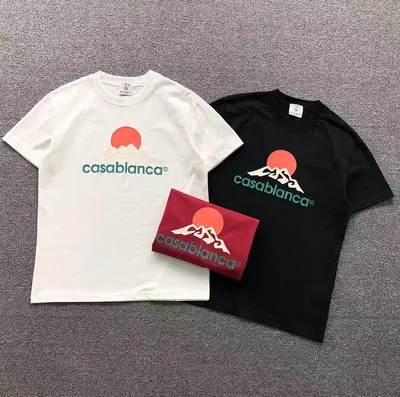 ￥85 CASABLANCA T-SHIRT 1106132732（im 170cm 60kg i wear size M in the phot）