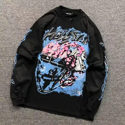 ￥118 HELLSTAR LONG SLEEVED 56130578（im 170cm 60kg i wear size L in the phot）