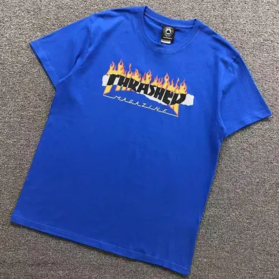 ￥68 THRASHER T-SHIRT 41061601121（im 170cm 55kg i wear size M in the phot）