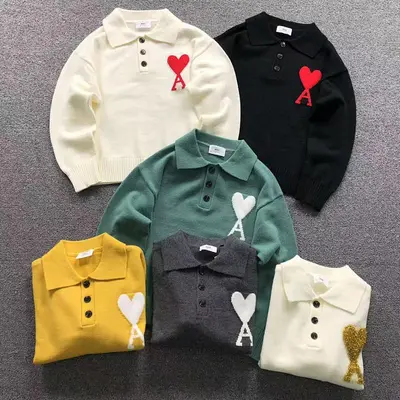 ￥178 AMI SWEATER 4106190677（im 170cm 60kg i wear size S in the phot）
