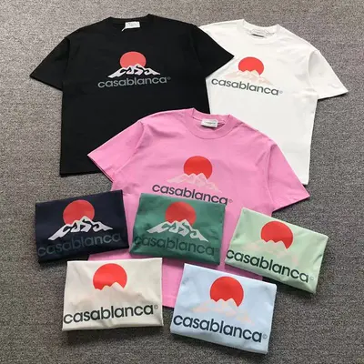 ￥98 CASABLANCA T-SHIRT 41061910127（im 170cm 60kg i wear size S in the phot）