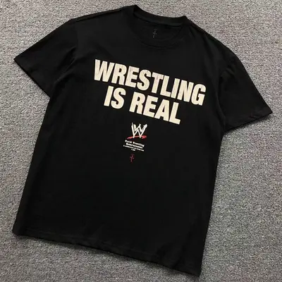 ￥78 TRAVIS SCOTT T-SHIRT 4106200246（im 170cm 60kg i wear size M in the phot）