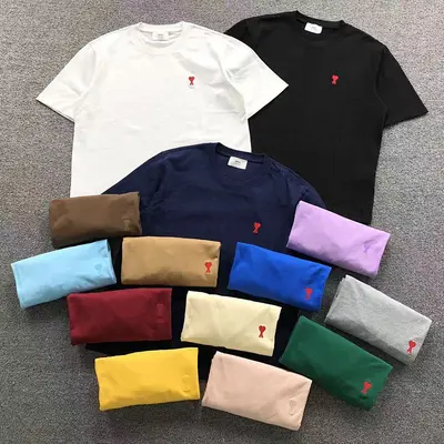 ￥88 AMI T-SHIRT 3106210321（im 170cm 60kg i wear size M in the phot)