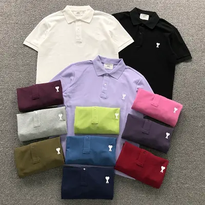￥98 AMI POLO 3106230917（im 170cm 60kg i wear size S in the phot)