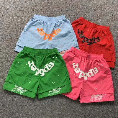 ￥108 SP5DER SHORTS 1106210358（im 170cm 60kg i wear size M in the phot)
