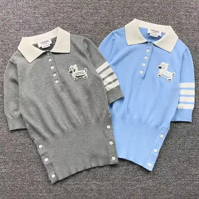¥168 THOM BROWNE POLO FEMAIE STYIE 4106240577