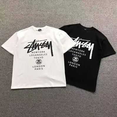 ¥98 STUSSY T-SHIRT 2162403125(im 170cm 60kg i wear size S in the phot)