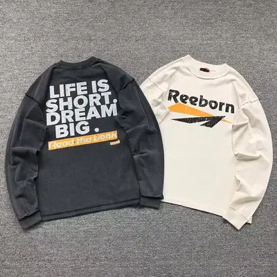 ￥125 FA⭐SE PE⭐⭐EP⭐IO⭐ LONG SLEEVED 216250217（im 170cm 60kg i wear size S in the phot）