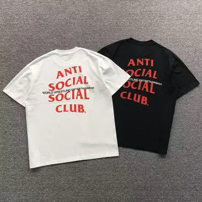 ￥85 ANTI SOCIAL SOCIAL CLUB T-SHIRT 3106261402（im 170cm 60kg i wear size L in the phot）