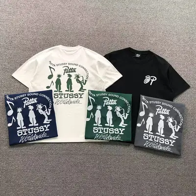 ￥78 STUSSY T-SHIRT 3106262302（im 170cm 60kg i wear size L in the phot）