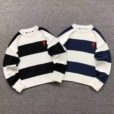¥178 AMI SWEATER 4106262377(im 170cm 60kg i wear size S in the phot)