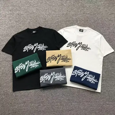 ¥78 STUSSY T-SHIRT 3106261802(im 170cm 60kg i wear size L in the phot)