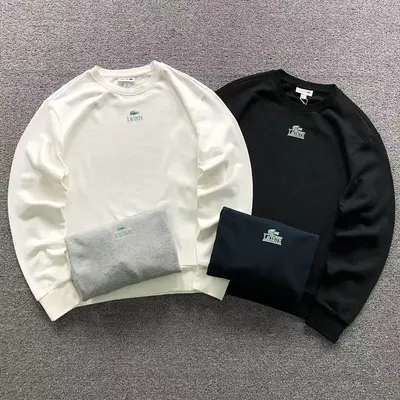 ¥115 LACOSTE HOODIE 3106271303(im 170cm 60kg i wear size L in the phot)