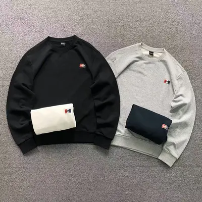 ¥115 H⭐G⭐ B⭐⭐S HOODIE 3106271103(im 170cm 60kg i wear size L in the phot)