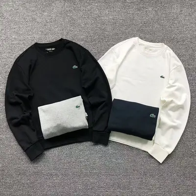 ¥115 LACOSTE HOODIE 3106270503 (im 170cm 60kg i wear size L in the phot)