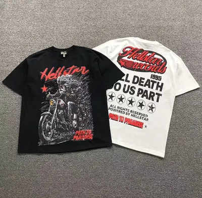 ¥85 HELLSTAR T-SHIRT 56282089(im 170cm 60kg i wear size M in the phot)