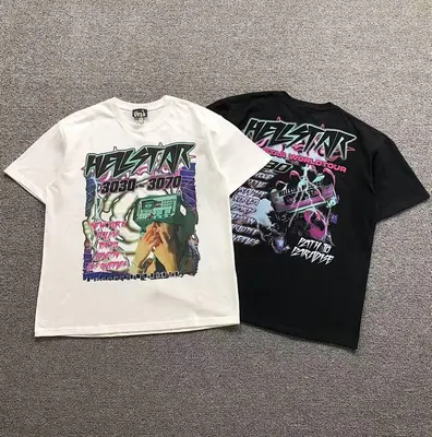 ¥85 HELLSTAR T-SHIRT 56281089(im 170cm 60kg i wear size M in the phot)