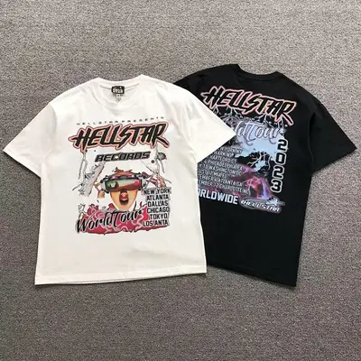 ¥85 HELLSTAR T-SHIRT 56281489(im 170cm 60kg i wear size S in the phot)