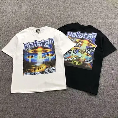 ¥85 HELLSTAR T-SHIRT 56282189(im 170cm 60kg i wear size S in the phot)