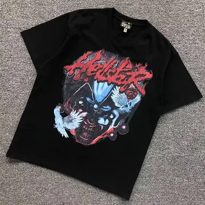 ¥85 HELLSTAR T-SHIRT 56280389(im 170cm 60kg i wear size S in the phot)