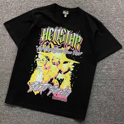 ¥85 HELLSTAR T-SHIRT 56280789(im 170cm 60kg i wear size S in the phot)