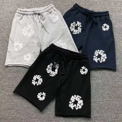 ¥98 DENIM TEARS SHORTS 4106300386(im 170cm 60kg i wear size M in the phot)