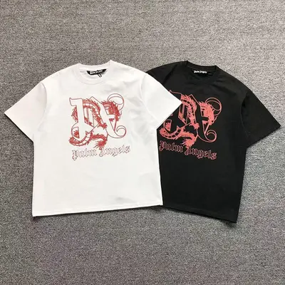 ¥78 PALM ANGELS T-SHIRT 41070120121(im 170cm 60kg i wear size M in the phot)