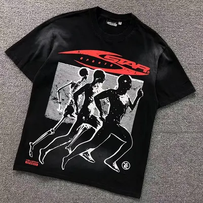 ￥105 HELLSTAR T-SHIRT 3107013117（im 170cm 60kg i wear size S in the phot）
