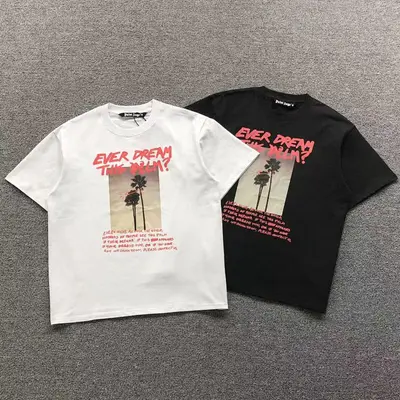 ￥78 PALM ANGELS T-SHIRT 41070111121（im 170cm 60kg i wear size S in the phot）