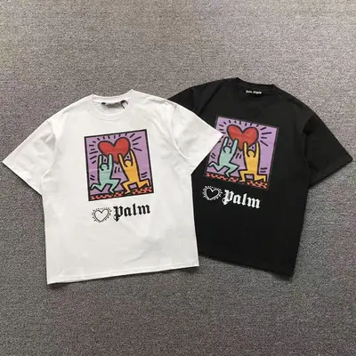 ￥78 PALM ANGELS T-SHIRT 41070118121（im 170cm 60kg i wear size M in the phot）