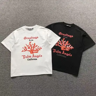 ￥78 PALM ANGELS T-SHIRT 41070110121（im 170cm 60kg i wear size S in the phot）