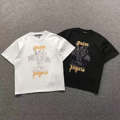 ￥78 PALM ANGELS T-SHIRT 41070128121（im 170cm 60kg i wear size S in the phot）