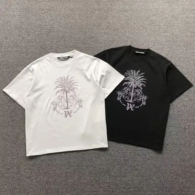 ￥78 PALM ANGELS T-SHIRT 41070121121（im 170cm 60kg i wear size S in the phot）
