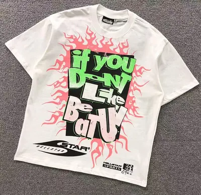 ￥95 HELLSTAR T-SHIRT 3107014017（im 170cm 60kg i wear size S in the phot）