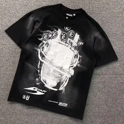 ￥105 HELLSTAR T-SHIRT 3107013417（im 170cm 60kg i wear size S in the phot）