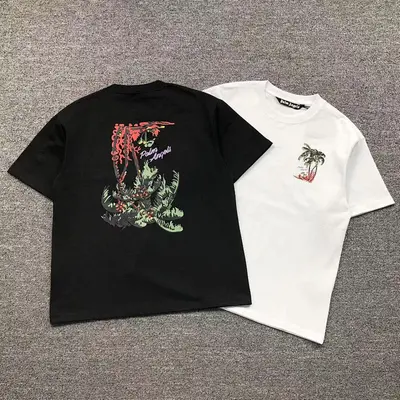 ￥78 PALM ANGELS T-SHIRT 41070115121（im 170cm 60kg i wear size S in the phot）