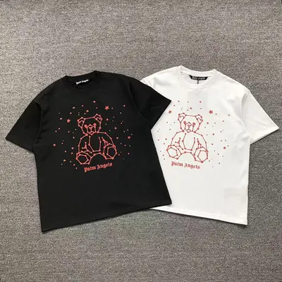 ￥78 PALM ANGELS T-SHIRT 41070116121（im 170cm 60kg i wear size M in the phot）