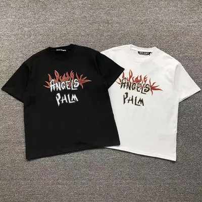 ￥78 PALM ANGELS T-SHIRT 41070124121（im 170cm 60kg i wear size S in the phot）