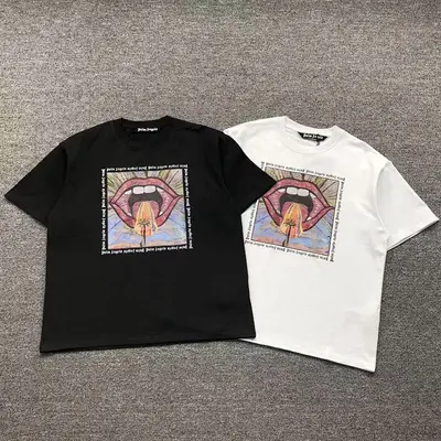 ￥78 PALM ANGELS T-SHIRT 41070122121（im 170cm 60kg i wear size M in the phot）