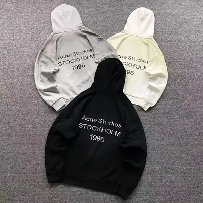 ￥195 ACNE STUDIOS HOODIE 4107010877（im 170cm 60kg i wear size M in the phot）
