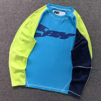 ￥188 SP5DER LONG SLEEVED 3107023172（im 170cm 60kg i wear size M in the phot）