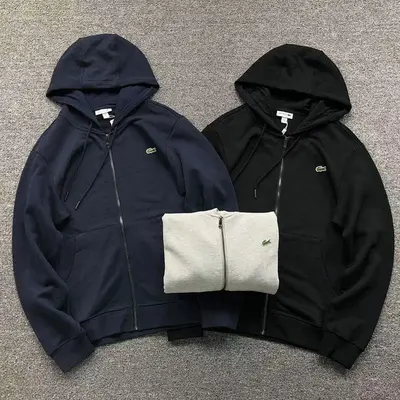 ￥168 LACOSTE HOODIE 3107030203（im 170cm 60kg i wear size L in the phot）