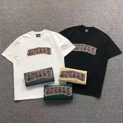 ￥78 STUSSY T-SHIRT 1107040602（（im 170cm 60kg i wear size L in the phot）