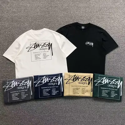 ￥78 STUSSY T-SHIRT 1107040202（im 170cm 60kg i wear size L in the phot）