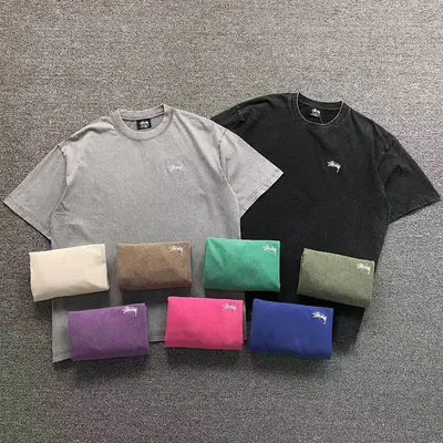 ￥108 STUSSY T-SHIRT 1107040102（im 170cm 60kg i wear size L in the phot）