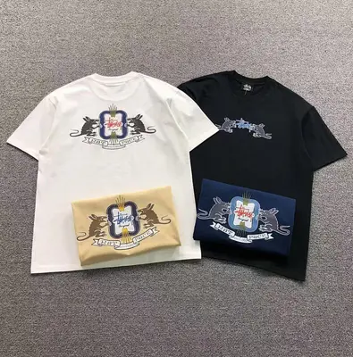 ￥78 STUSSY T-SHIRT 1107040702（im 170cm 60kg i wear size L in the phot）