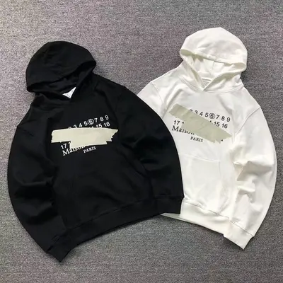 ¥128 MAISON MARGIELA HOODIE 4107072586(im 170cm 60kg i wear size 46 in the phot)