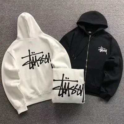 ¥178 STUSSY HOODIE 4107070677(im 170cm 60kg i wear size S in the phot)